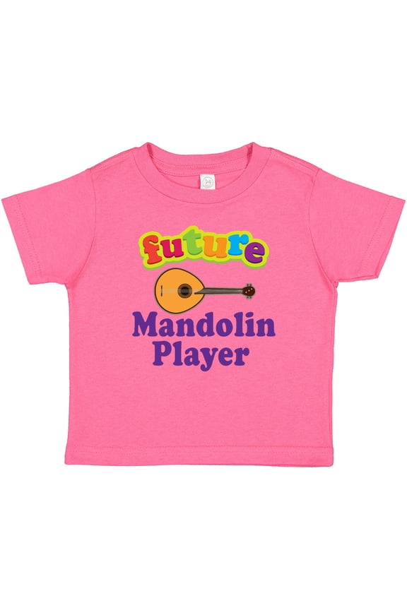 Future Mandolin Player Music Gift Boys or Girls Baby T-Shirt