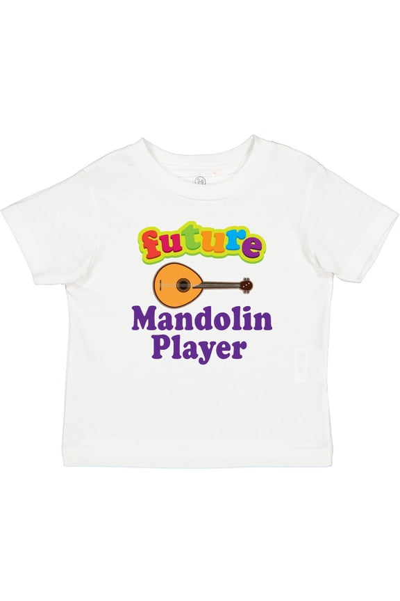Future Mandolin Player Music Gift Boys or Girls Baby T-Shirt