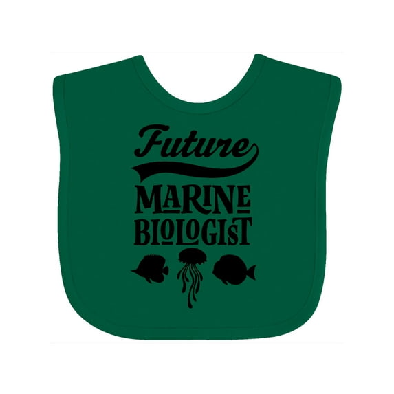 Inktastic Future Marine Biologist Childs Boys or Girls Baby Bib