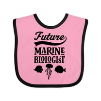 Inktastic Future Marine Biologist Childs Boys or Girls Baby Bib