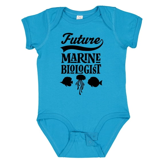 Inktastic Future Marine Biologist Childs Boys or Girls Baby Bodysuit