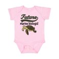 thumbnail image 1 of Inktastic Future Marine Biologist Turtle Boys or Girls Baby Bodysuit, 1 of 5