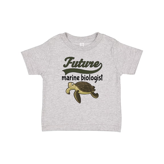 Inktastic Future Marine Biologist Turtle Boys or Girls Baby T-Shirt