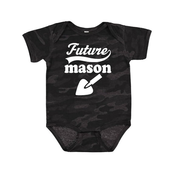 Inktastic Future Mason Brick Block Occupation Boys or Girls Baby Bodysuit
