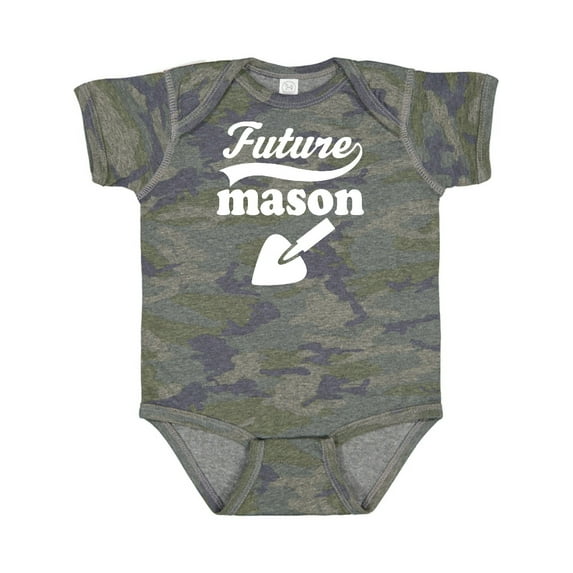 Inktastic Future Mason Brick Block Occupation Boys or Girls Baby Bodysuit