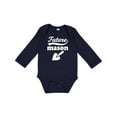 thumbnail image 1 of Inktastic Future Mason Brick Block Occupation Boys or Girls Long Sleeve Baby Bodysuit, 1 of 5