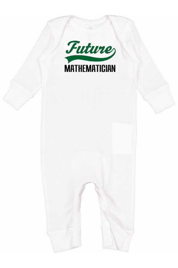 Future Mathematician Baby Romper Coveralls