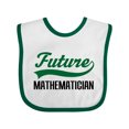 thumbnail image 1 of Inktastic Future Mathematician Boys or Girls Baby Bib, 1 of 4