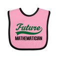 thumbnail image 1 of Inktastic Future Mathematician Boys or Girls Baby Bib, 1 of 4