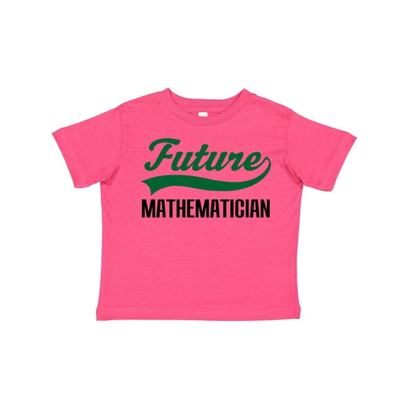 Inktastic Future Mathematician Boys or Girls Toddler T-Shirt
