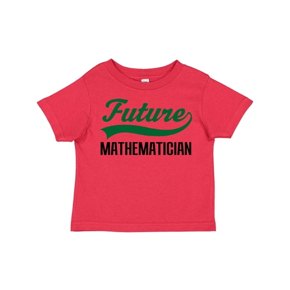 Inktastic Future Mathematician Boys or Girls Toddler T-Shirt