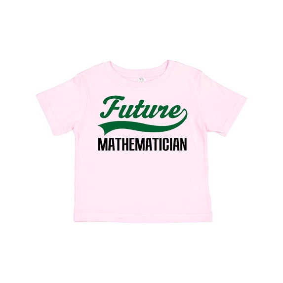 Inktastic Future Mathematician Boys or Girls Toddler T-Shirt