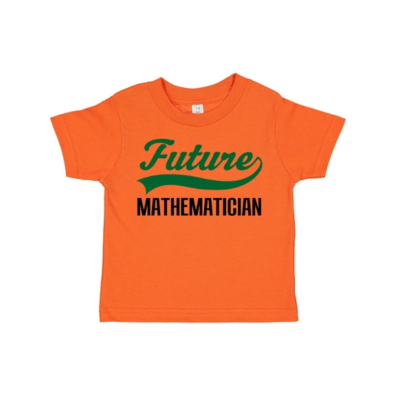 Inktastic Future Mathematician Boys or Girls Toddler T-Shirt