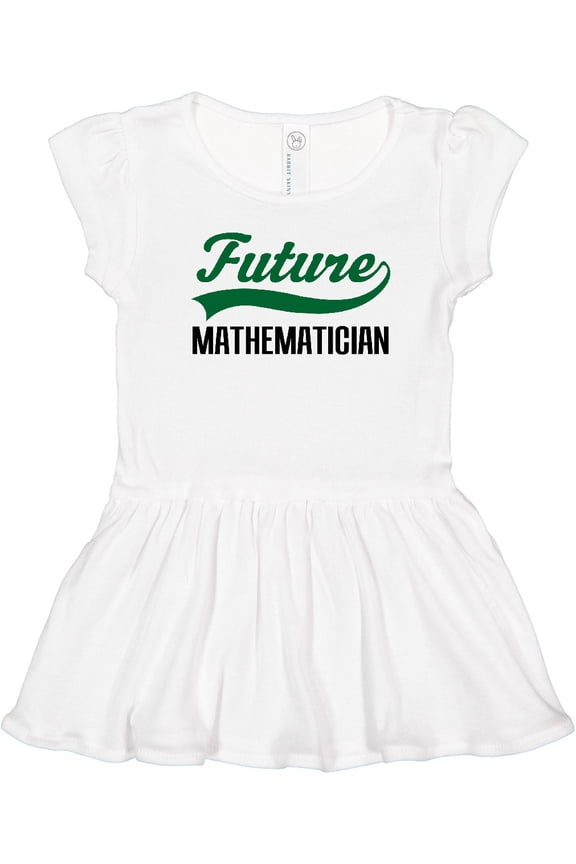 Future Mathematician Girls Toddler Dress