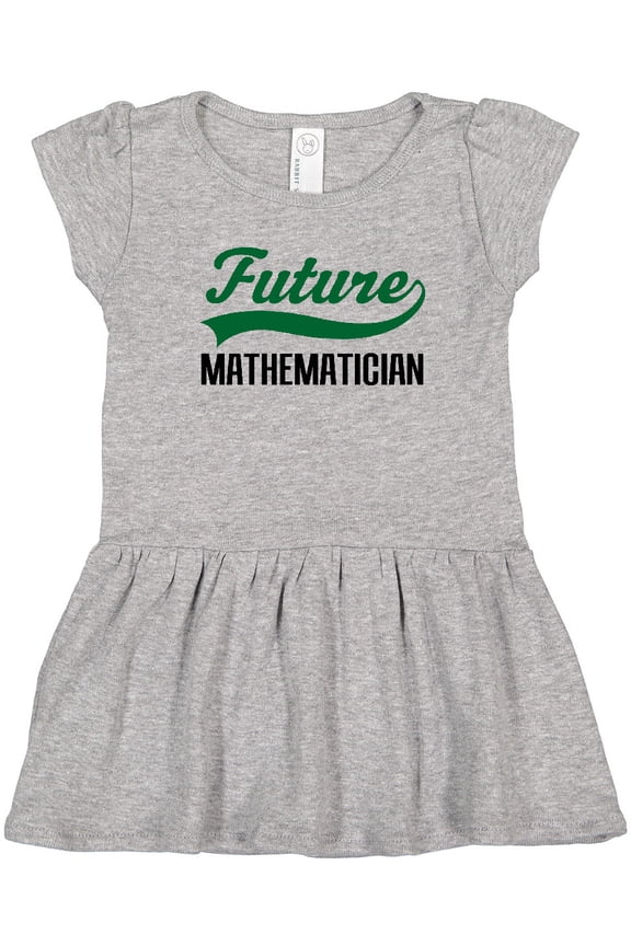 Future Mathematician Girls Toddler Dress