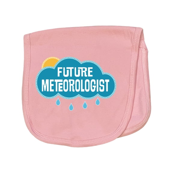 Inktastic Future Meteorologist Baby Burp Cloth