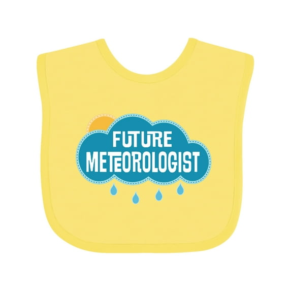 Inktastic Future Meteorologist Boys or Girls Baby Bib