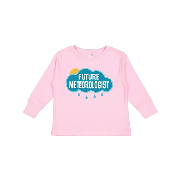 Inktastic Future Meteorologist Boys or Girls Long Sleeve Toddler T-Shirt