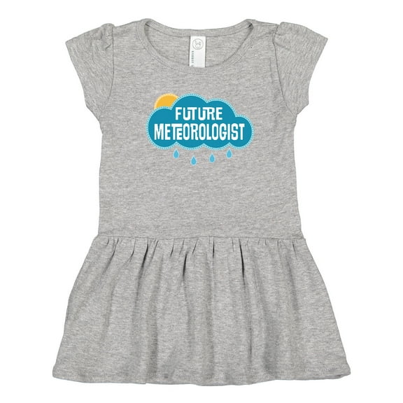 Inktastic Future Meteorologist Girls Toddler Dress