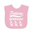 thumbnail image 1 of Inktastic Future Microbiologist Researcher Boys or Girls Baby Bib, 1 of 4