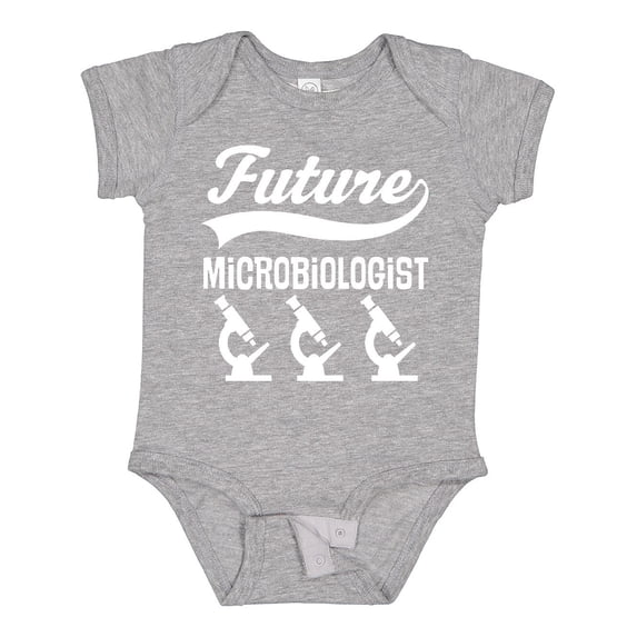 Inktastic Future Microbiologist Researcher Boys or Girls Baby Bodysuit