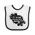 thumbnail image 1 of Inktastic Future Monster Truck Driver Boys or Girls Baby Bib, 1 of 4