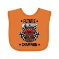 thumbnail image 1 of Inktastic Future Motocross Champion BMX Boys Baby Bib, 1 of 4