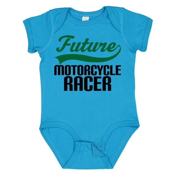 Inktastic Future Motorcycle Racer Boys Baby Bodysuit