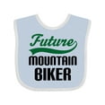 thumbnail image 1 of Inktastic Future Mountain Biker Boys Baby Bib, 1 of 4