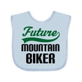 thumbnail image 1 of Inktastic Future Mountain Biker Boys Baby Bib, 1 of 4