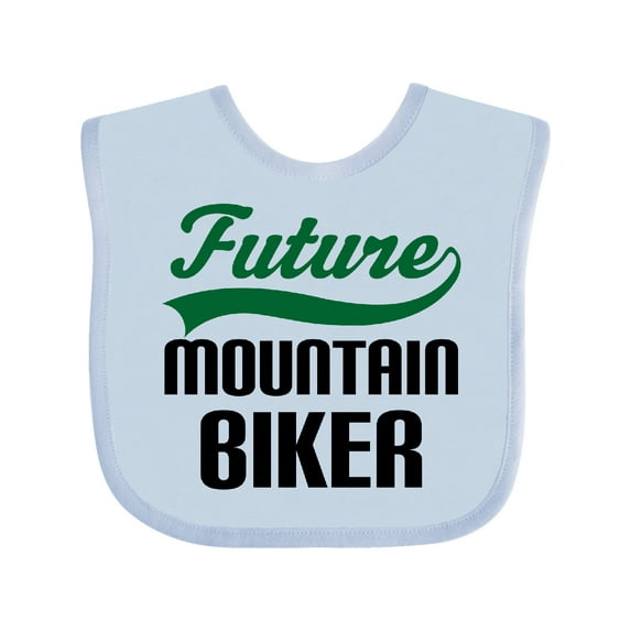 Inktastic Future Mountain Biker Boys Baby Bib