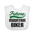 thumbnail image 1 of Inktastic Future Mountain Biker Boys Baby Bib, 1 of 4