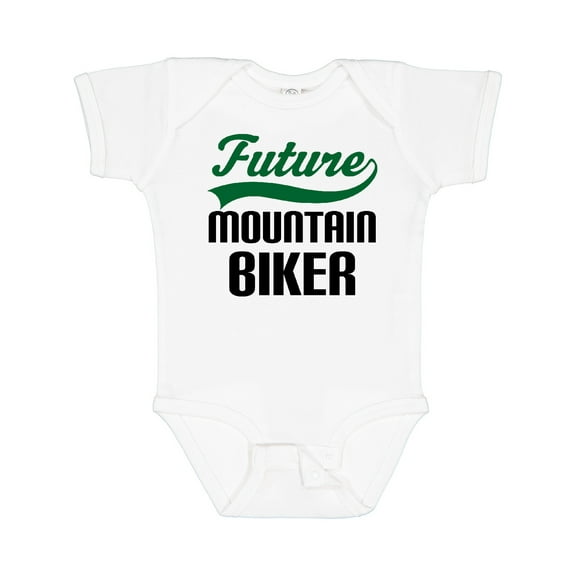 Inktastic Future Mountain Biker Boys Baby Bodysuit