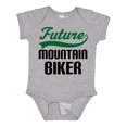 thumbnail image 1 of Inktastic Future Mountain Biker Boys Baby Bodysuit, 1 of 5