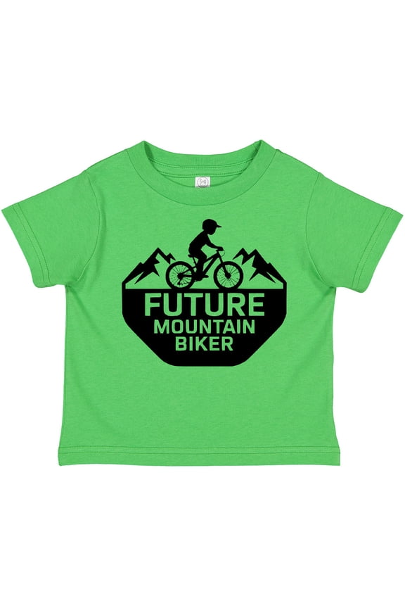 Future Mountain Biker Boys Toddler T-Shirt