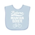 thumbnail image 1 of Inktastic Future Mountain Biker Boys or Girls Baby Bib, 1 of 4