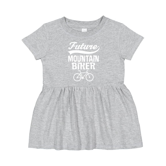 Inktastic Future Mountain Biker Girls Baby Dress
