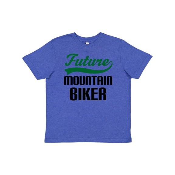 Inktastic Future Mountain Biker Youth T-Shirt