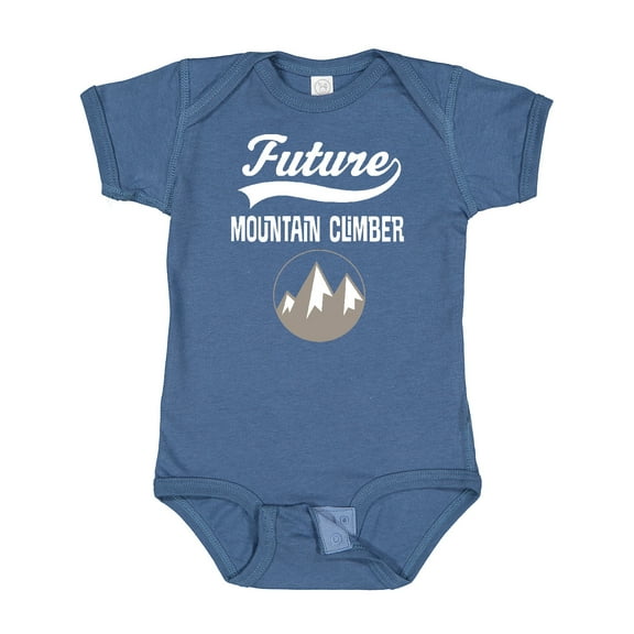 Inktastic Future Mountain Climber Hiking Boys or Girls Baby Bodysuit