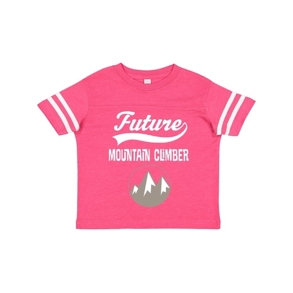 Inktastic Future Mountain Climber Hiking Boys or Girls Toddler T-Shirt