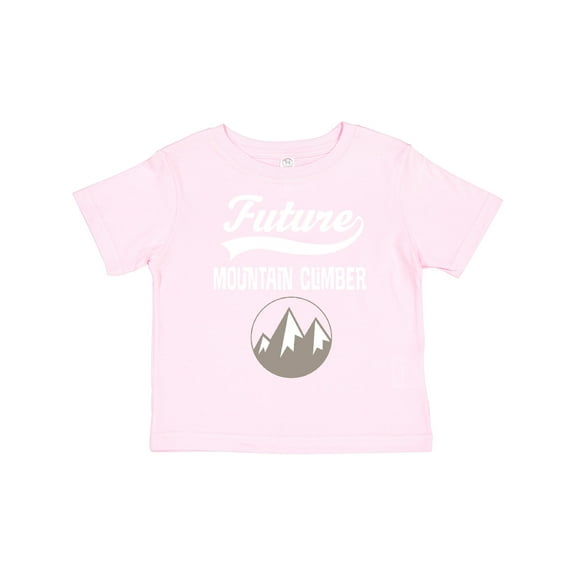Inktastic Future Mountain Climber Hiking Boys or Girls Toddler T-Shirt