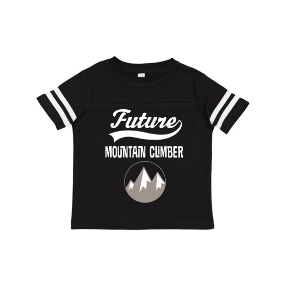 Inktastic Future Mountain Climber Hiking Boys or Girls Toddler T-Shirt