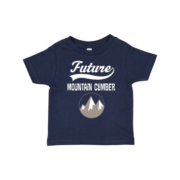 Inktastic Future Mountain Climber Hiking Boys or Girls Toddler T-Shirt