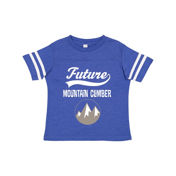 Inktastic Future Mountain Climber Hiking Boys or Girls Toddler T-Shirt