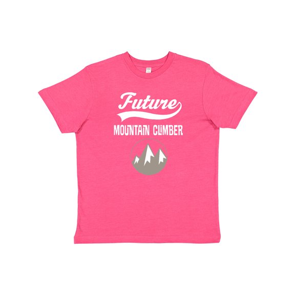 Inktastic Future Mountain Climber Hiking Youth T-Shirt