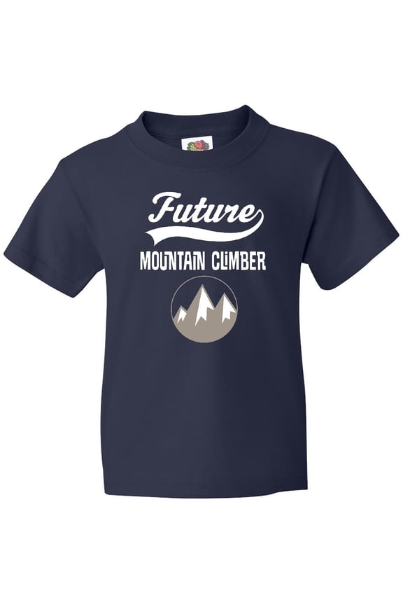 Future Mountain Climber Hiking Youth T-Shirt