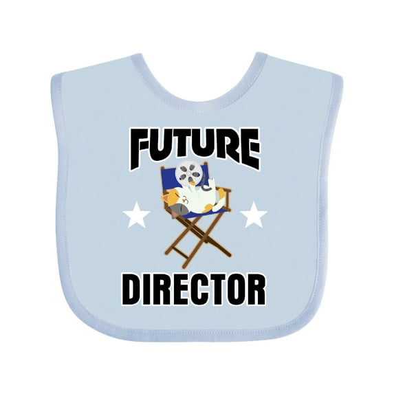 Inktastic Future Movie Film Director Boys or Girls Baby Bib