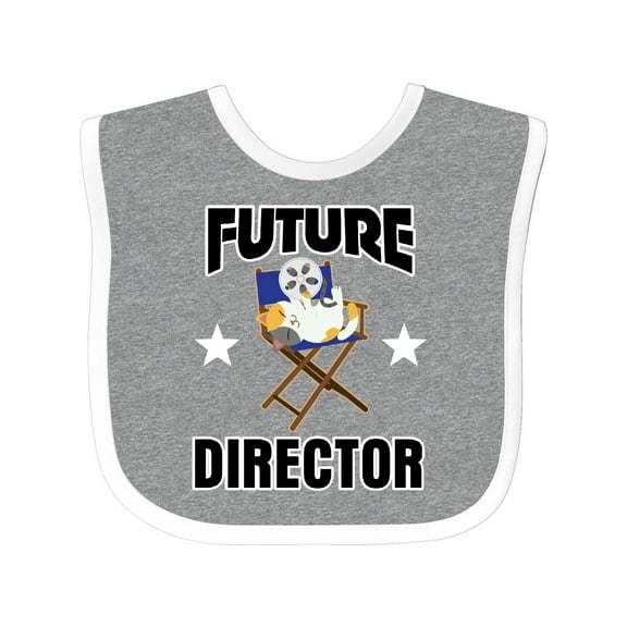 Inktastic Future Movie Film Director Boys or Girls Baby Bib