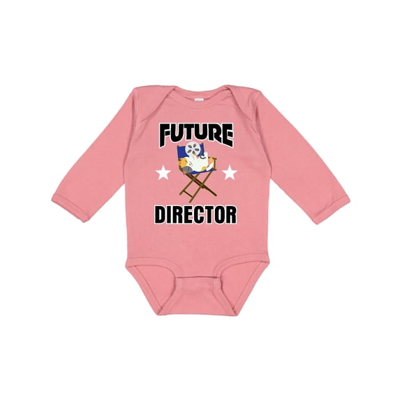 Inktastic Future Movie Film Director Boys or Girls Long Sleeve Baby Bodysuit