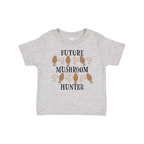 Inktastic Future Mushroom Hunter Mushrooms and Morels Boys or Girls Baby T-Shirt